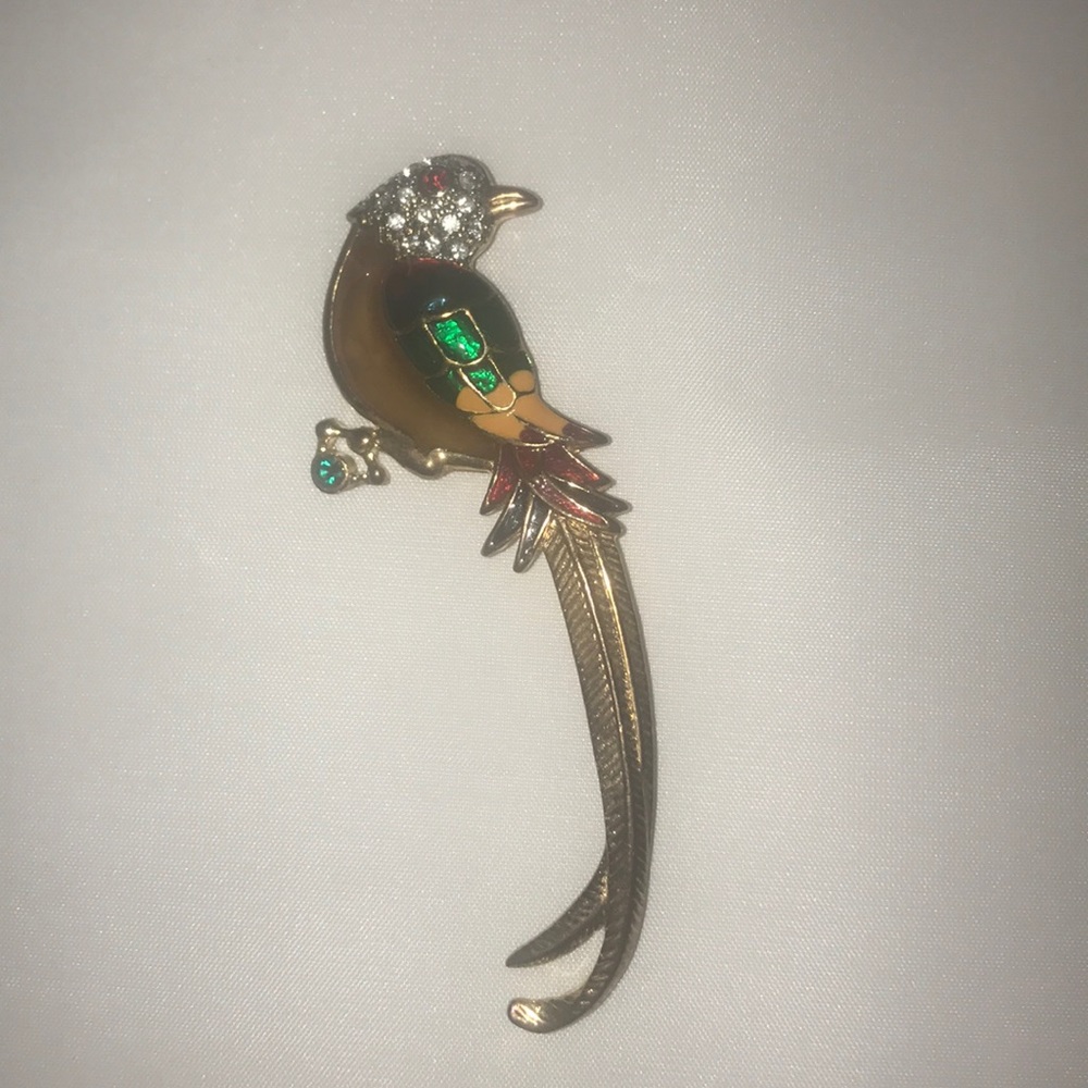 Vintage Bird Brooche